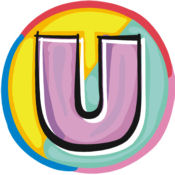 u